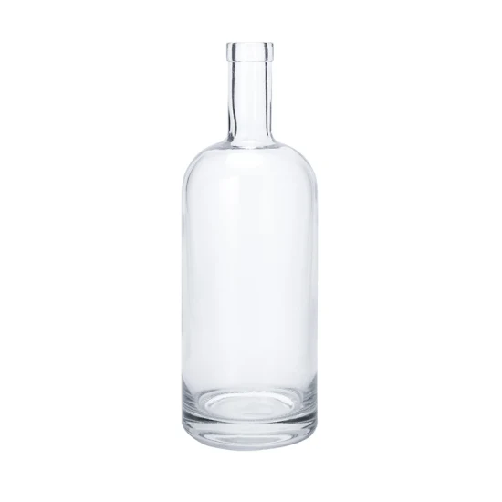 Bottiglia di liquore in vetro 700ml 750ml Nordic Gin Whisky Vodka Liquore Bottiglia per liquore Rum 500ml